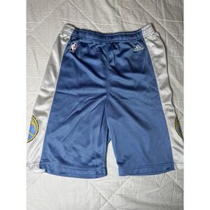 Adidas NBA Denver Nuggets Youth‎ Basketball Shorts Blue Kids XL 18-20